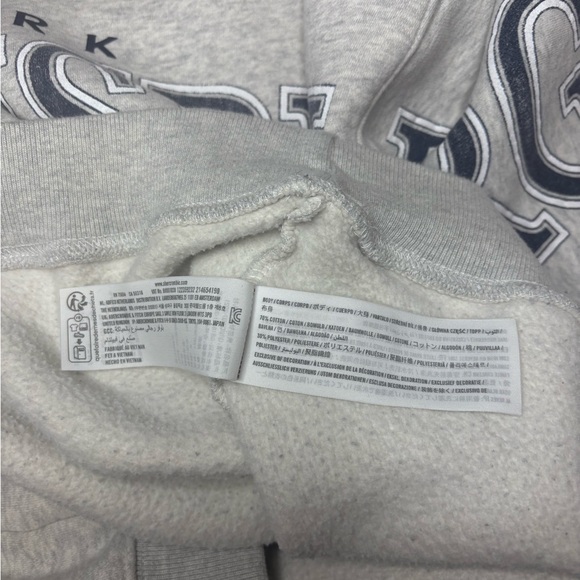 Abercrombie & Fitch Gray Brooklyn NY Williamsburg Crewneck Sweatshirt Pullover M - Picture 3 of 7